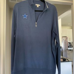 Dallas Cowboys Peter Millar CL 1/4 Zip pullover